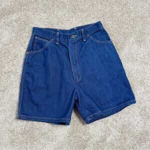 Wrangler Vintage 80s No Fault Blue Jean Shorts Size 4/27